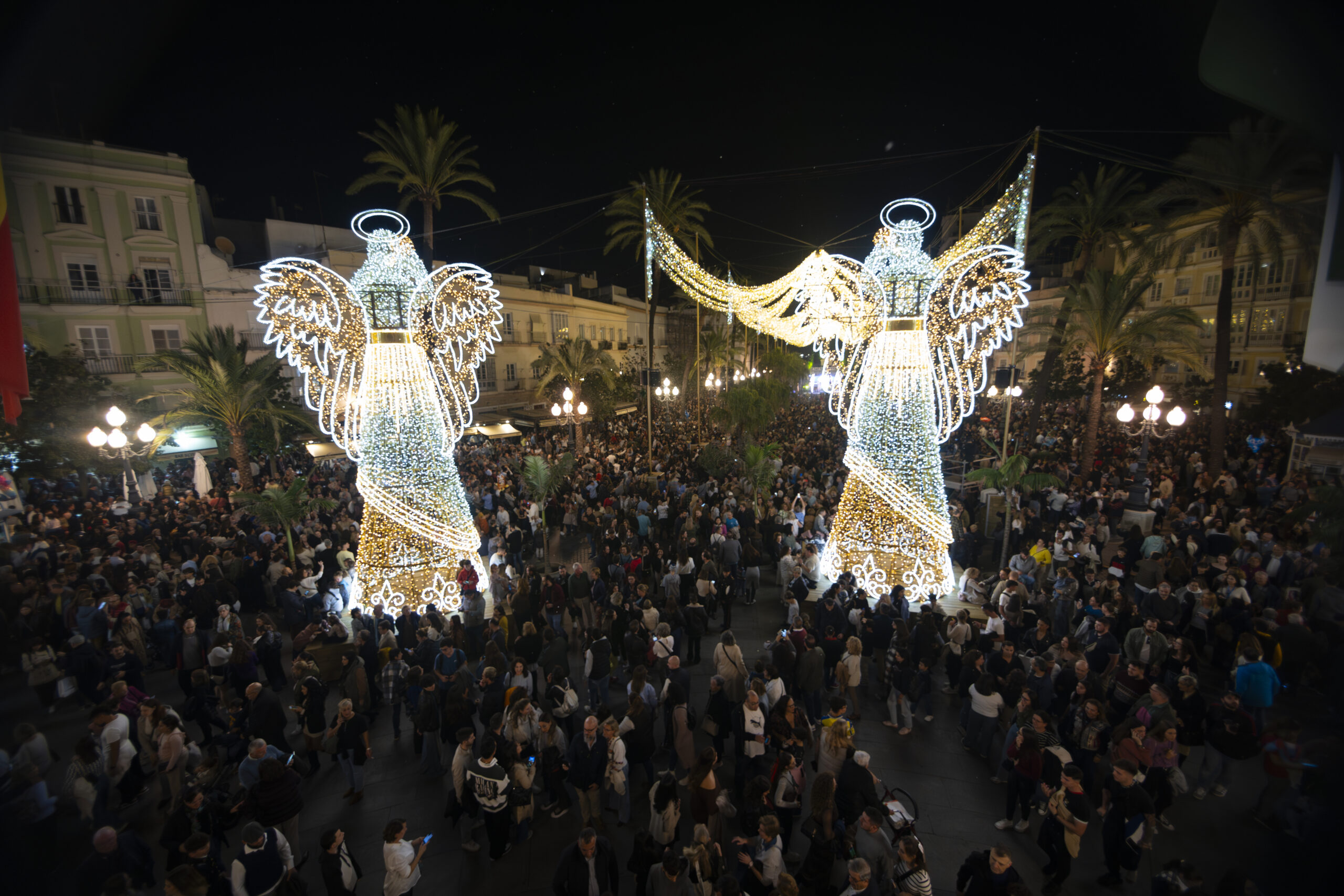 Inauguración de las Luces de Navidad de Cádiz de 2024