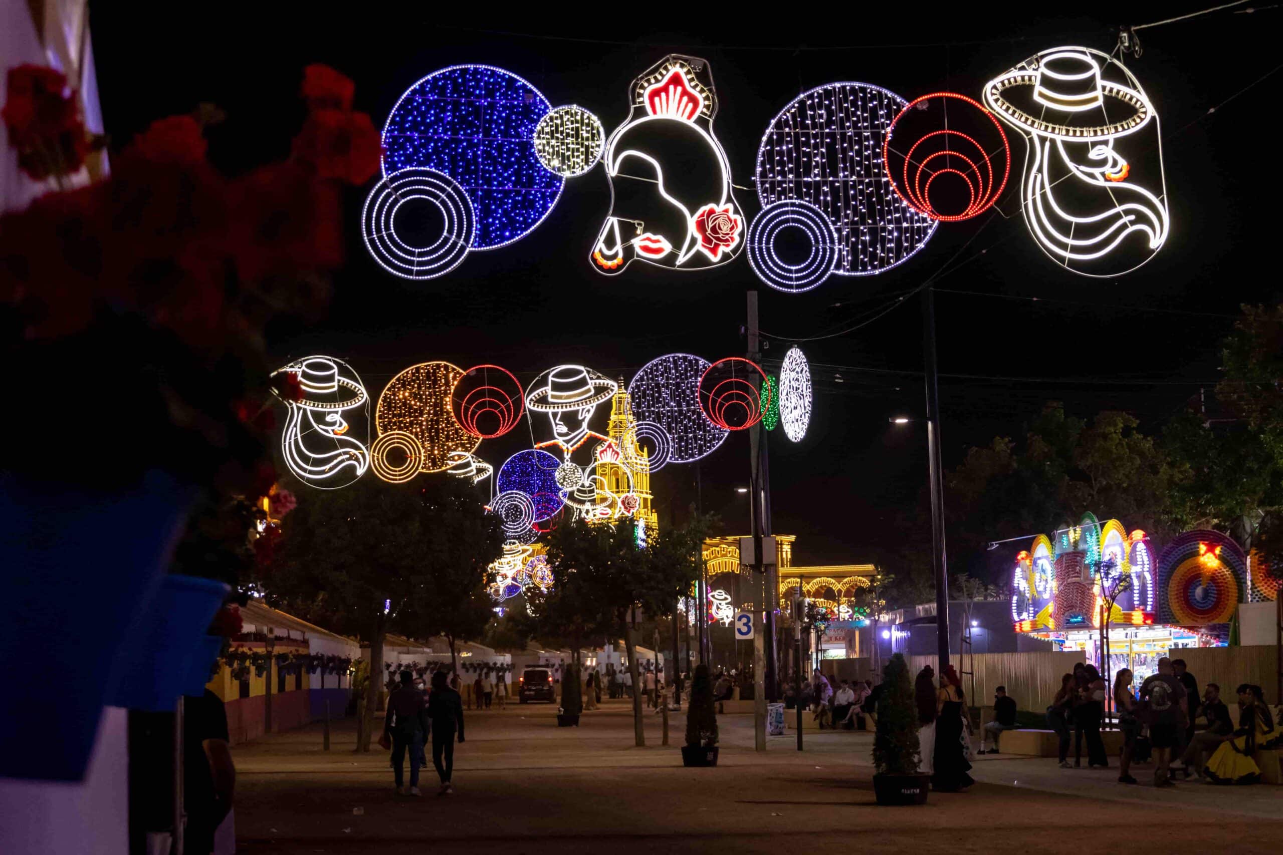Alumbrado de la Feria de Córdoba