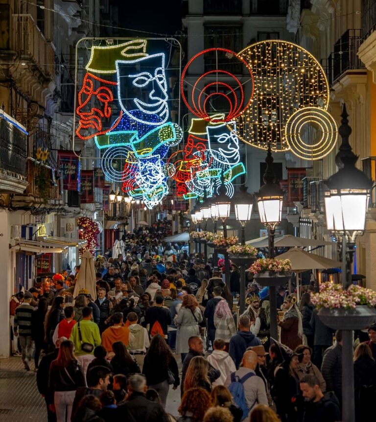 Servicio de Montaje de Luces de Carnaval