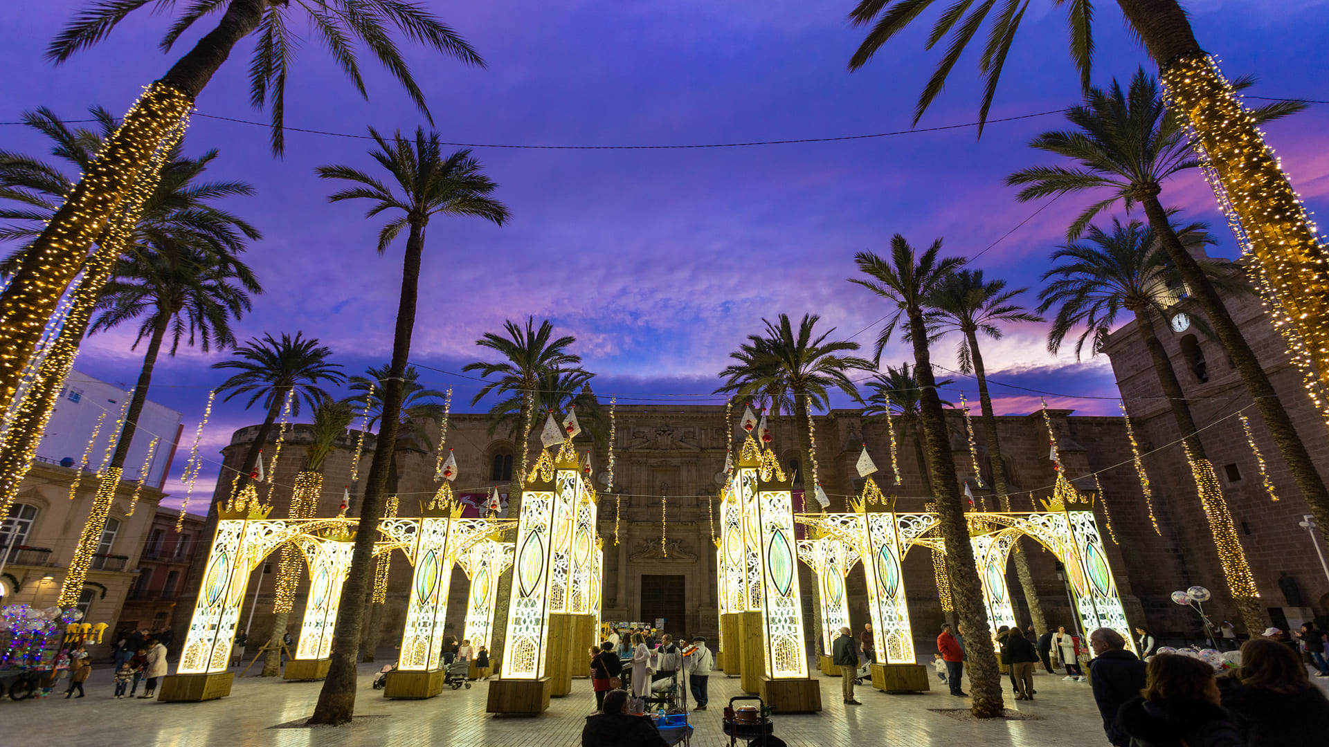 Luces de Navidad de Almería
